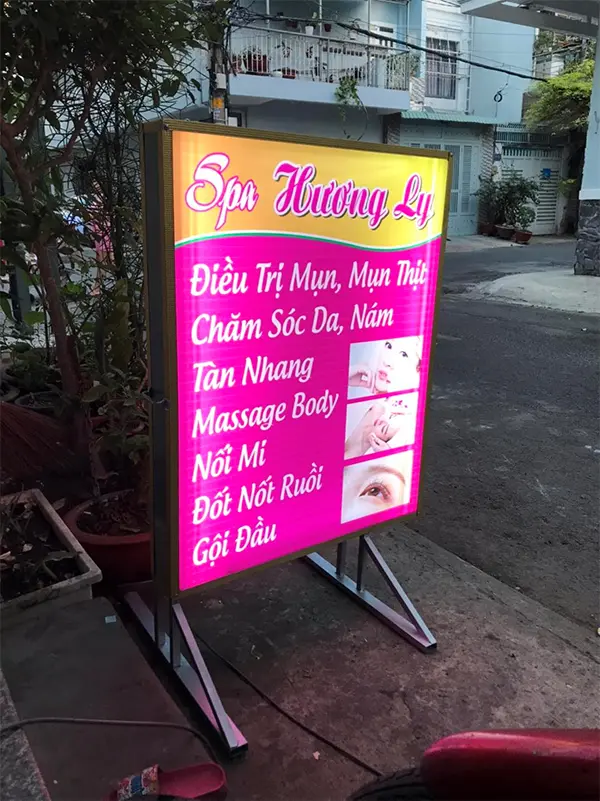 bảng hiệu hộp đèn hiflex