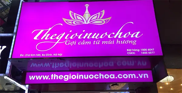 bảng hiệu hộp đèn hiflex