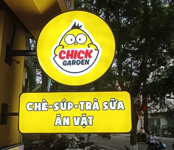hộp đèn mica hút nổi