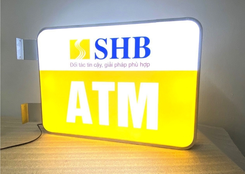 Hộp đèn mica hút nổi SHB