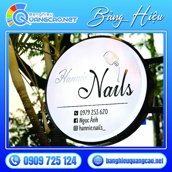 biển vẫy nail