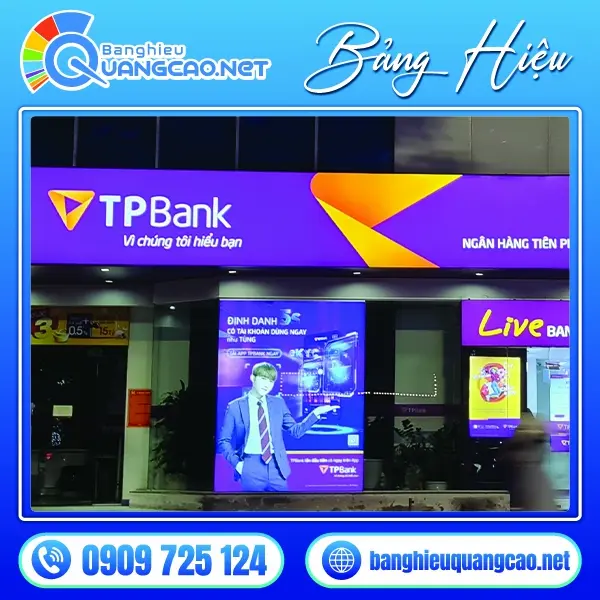 bảng hiệu hộp đèn bạt 3M