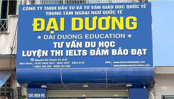 Bảng Hiệu Màu Xanh Dương 11 bảng hiệu màu xanh dương