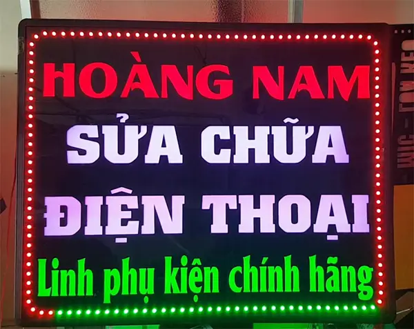 biển vẫy điện thoại