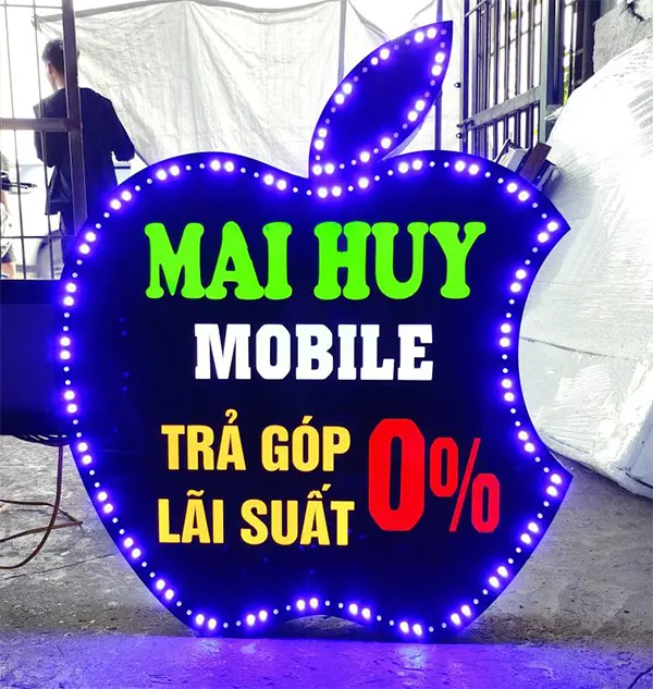 biển vẫy điện thoại