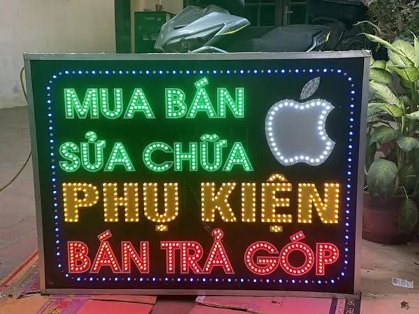 biển vẫy điện thoại