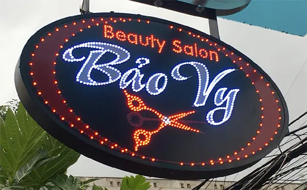 biển vẫy led