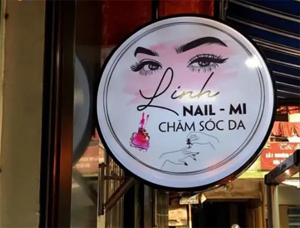 biển vẫy nail