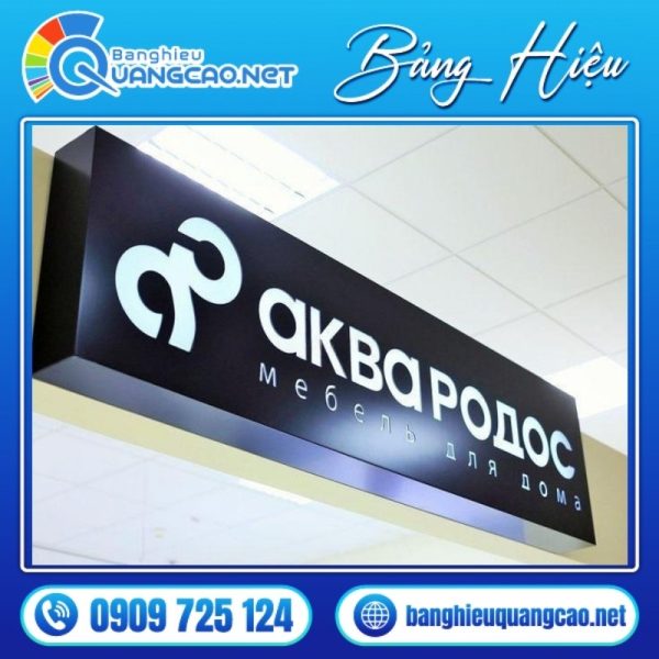 Hộp Đèn Alu Âm Bản