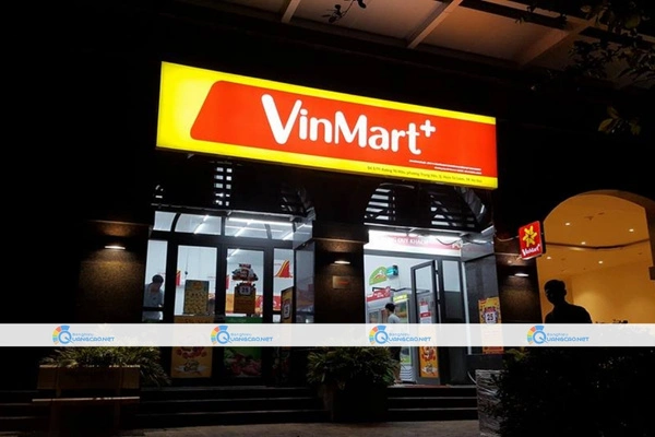 Hộp đèn bạt 3M Vinmart
