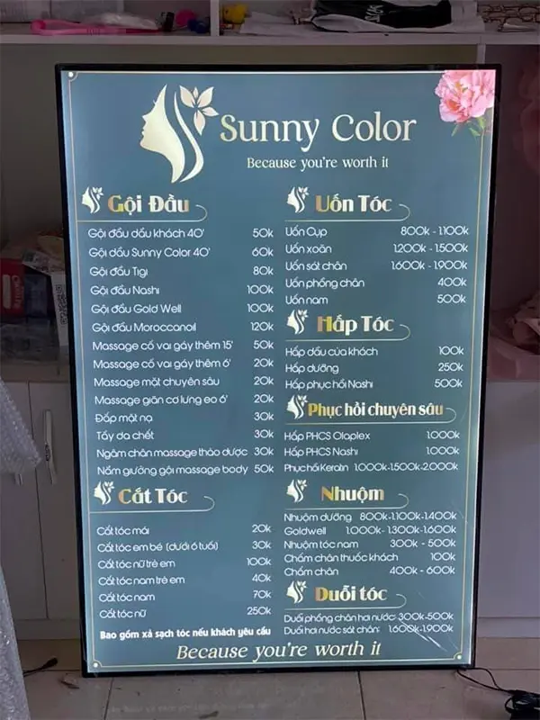hộp đèn led siêu mỏng