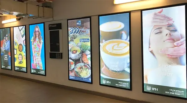 hộp đèn led siêu mỏng