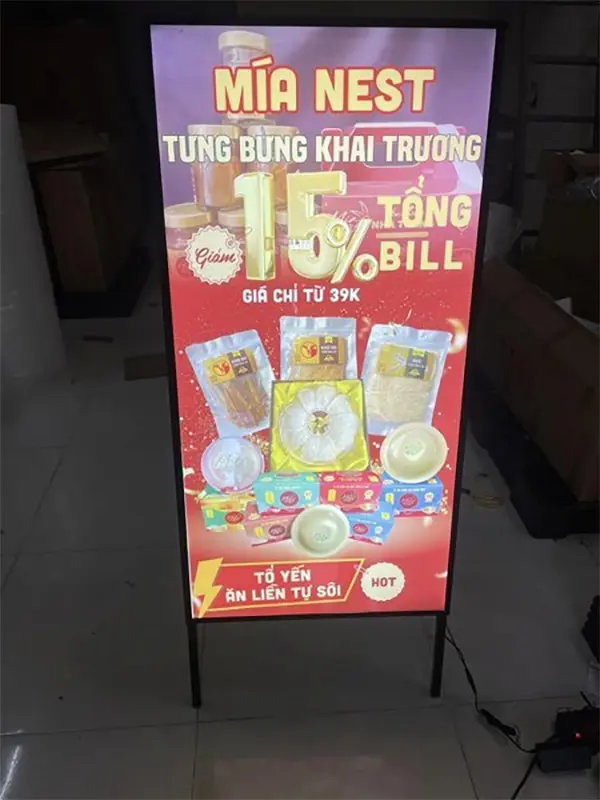 hộp đèn led siêu mỏng