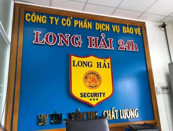 bảng hiệu công ty bảo vệ
