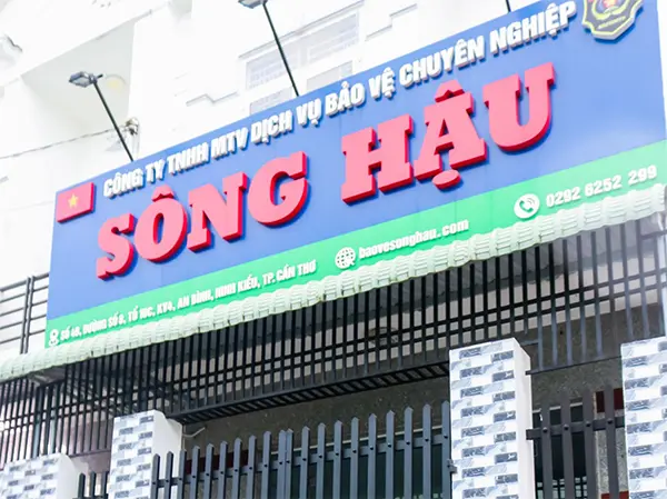bảng hiệu công ty bảo vệ