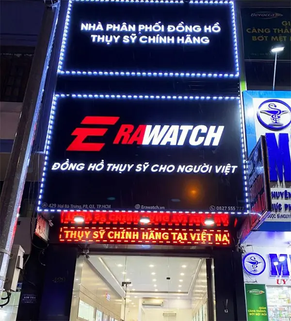 bảng hiệu đồng hồ