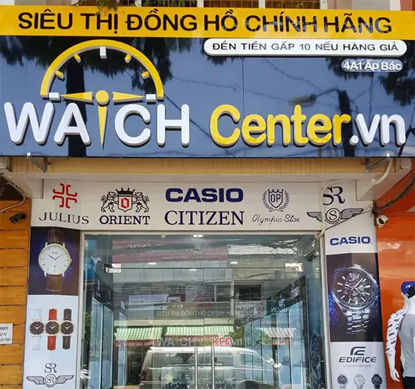 bảng hiệu cửa hàng đồng hồ