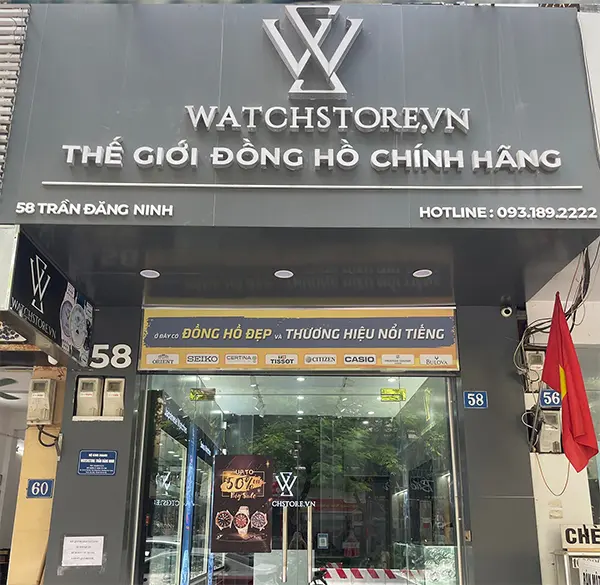 bảng hiệu tiệm đồng hồ