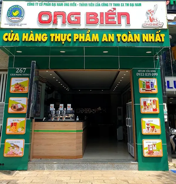 bảng hiệu cửa hàng thực phẩm