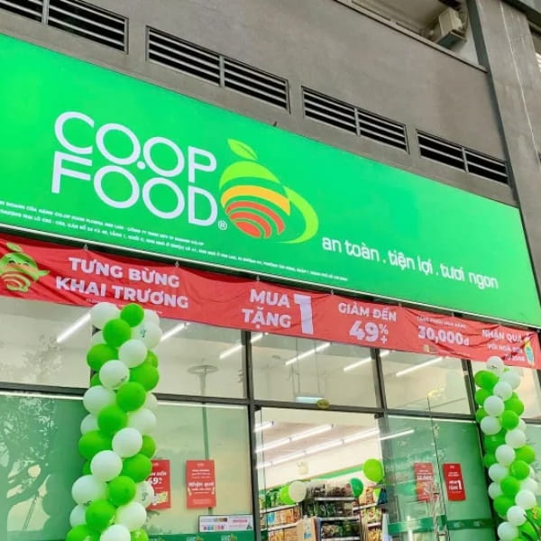 Bảng hiệu cửa hàng thực phẩm Hiflex