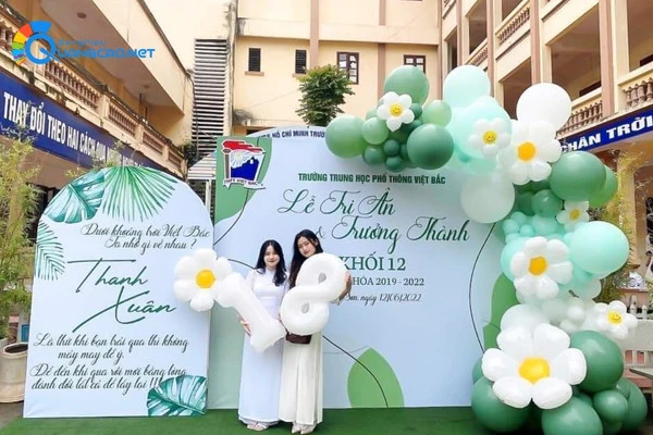 Backdrop 20/11 ấn tượng