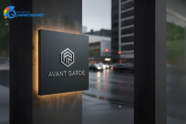 Bảng hiệu alu chử nổi sang trọng