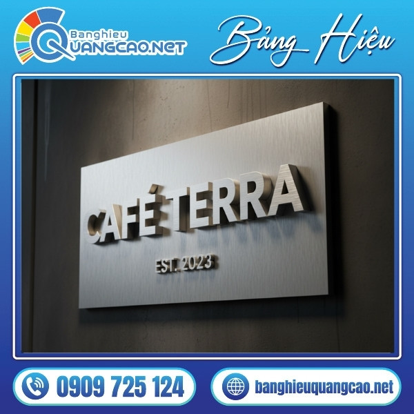 Bảng Hiệu Inox