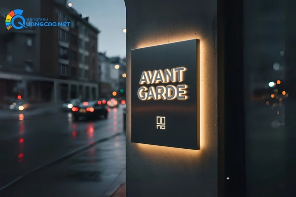 Chất liệu chính của bảng hiệu Alu chữ nổi