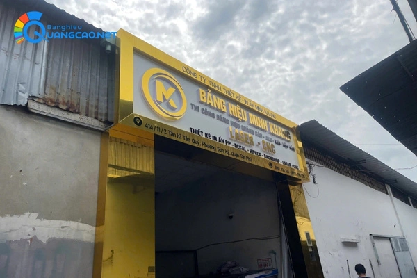 Dịch vụ thi công bảng hiệu cửa hàng tiện lợi