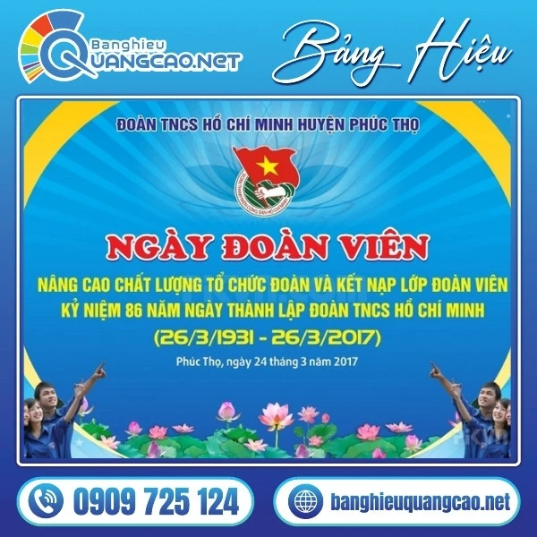backdrop doan thanh nien