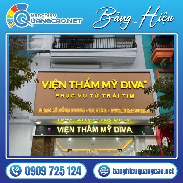 Bảng hiệu alu dán decal
