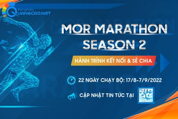 Sai lầm khi thiết kế backdrop giải chạy