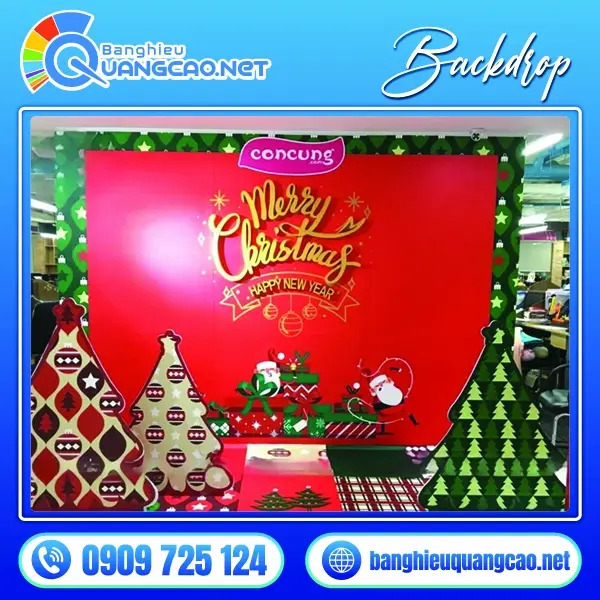 Backdrop giáng sinh