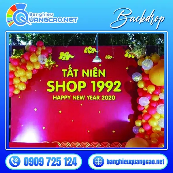 Backdrop Tất Niên