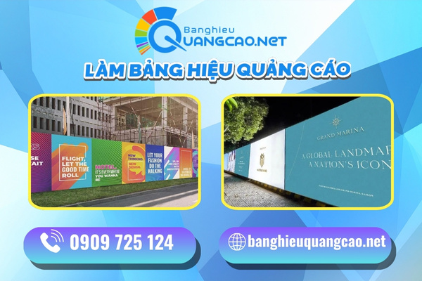 Làm Bảng Hiệu Quảng Cáo Chuyên Nghiệp, Trọn Gói TPHCM, Thi Công Nhanh Chóng