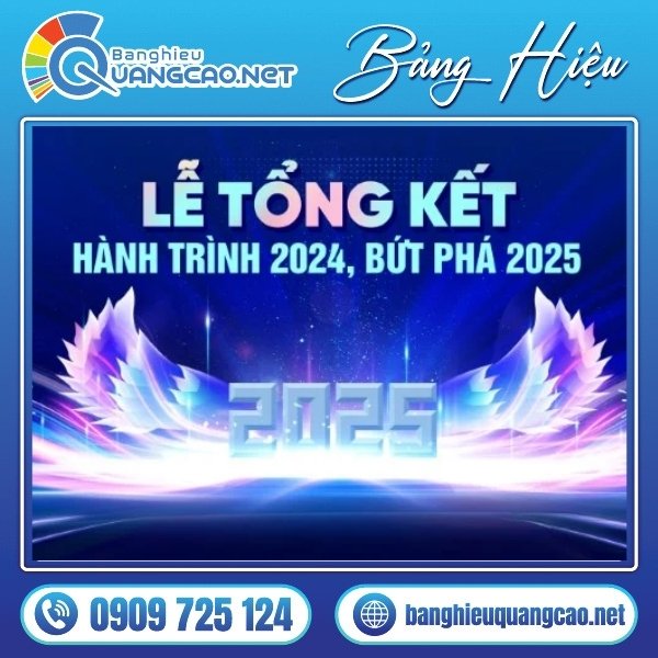 Backdrop lễ tổng kết