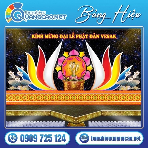 Backdrop phật đản