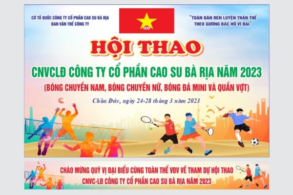 Backdrop thể thao Hiflex