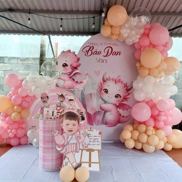 background thôi nôi bé gái tuổi rồng