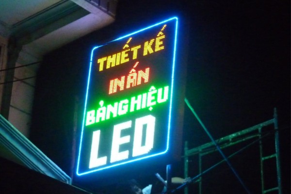 Bảng hiệu đèn LED đẹp