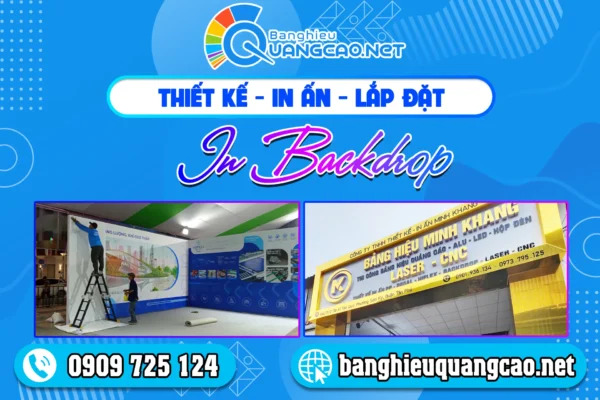 Dịch Vụ In Backdrop Giá Rẻ Tại HCM Bảng Giá 2025