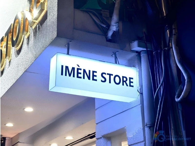 Biển vẫy shop quần áo Imene Store