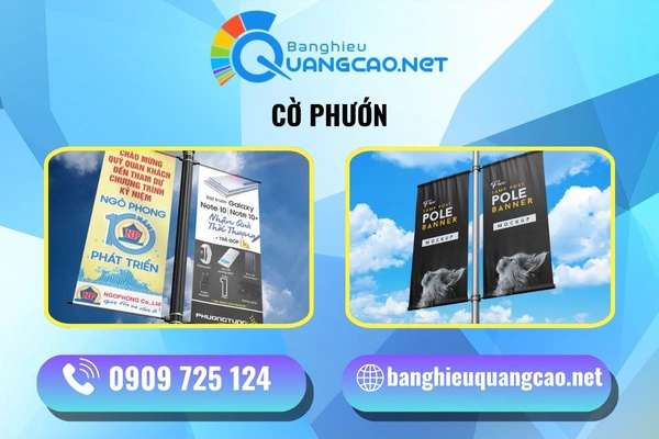 Cờ phướn là gì? Tất tần tật về cờ phướn quảng cáo từ A-Z