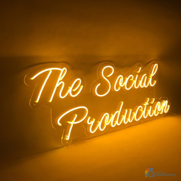 Bảng hiệu The Social Production