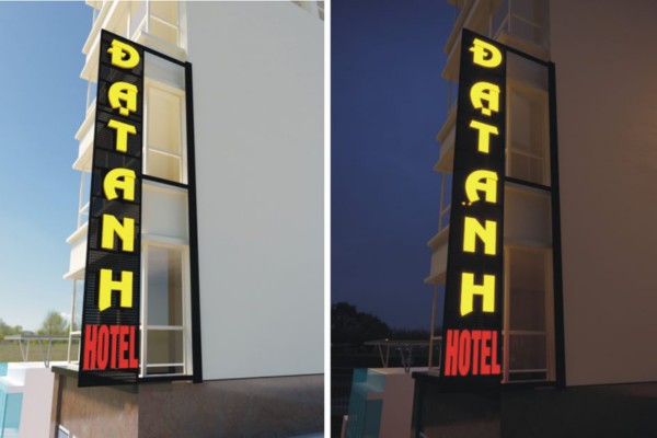 Biển vẫy Đạt Anh Hotel