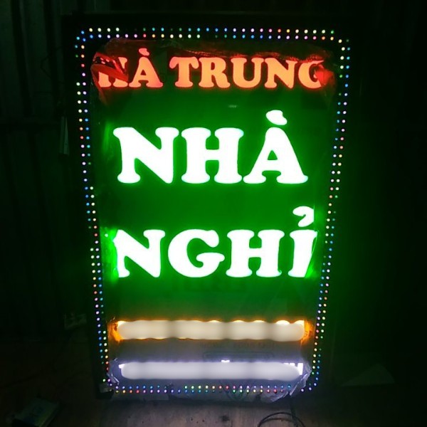 Biển vẫy nhà nghỉ Hà Trung
