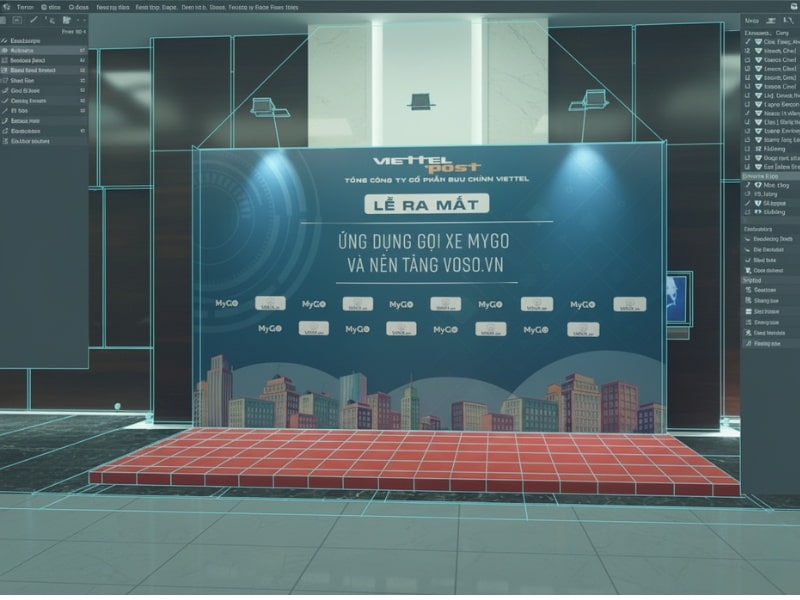 Nguyên tắc vàng thiết kế backdrop ra mắt sản phẩm