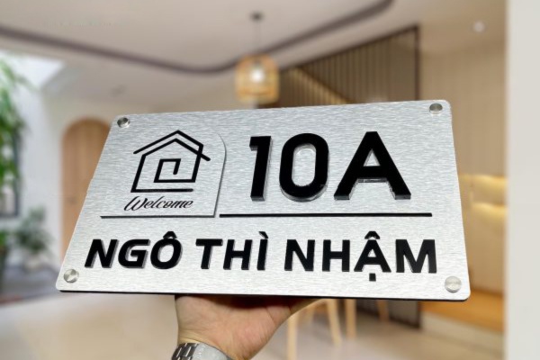 Biển số nhà Ngô Thị Nhầm