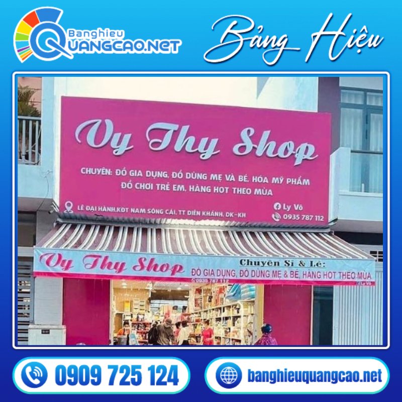 Bảng hiệu đồ gia dụng