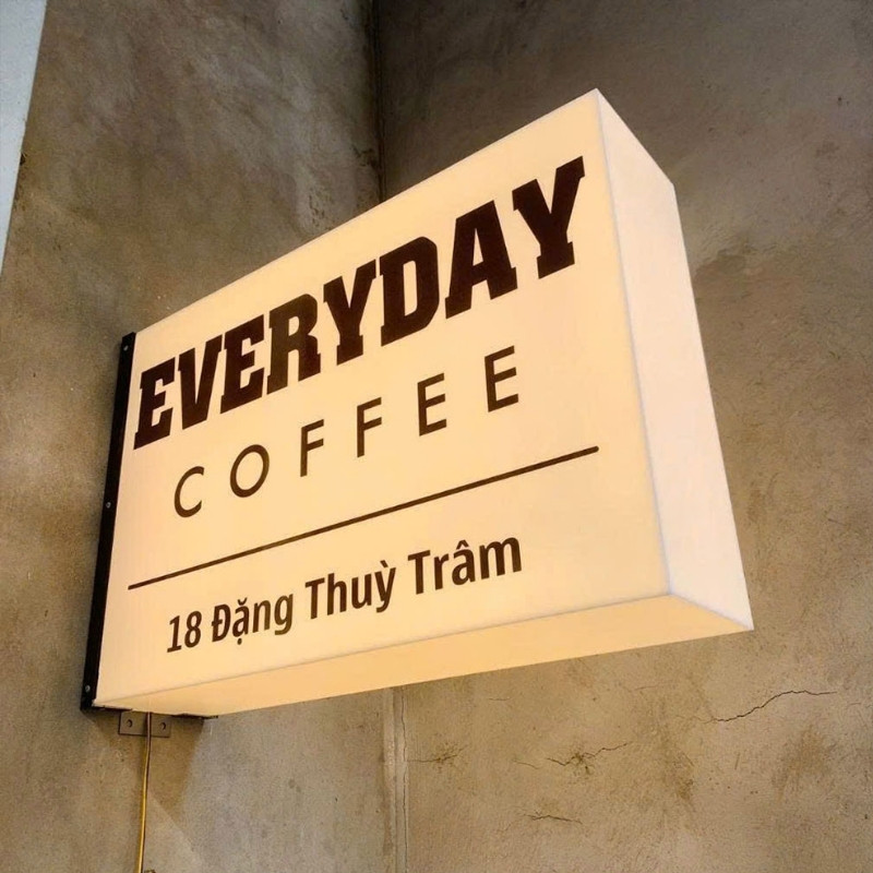 Biển vẫy Everyday Coffee